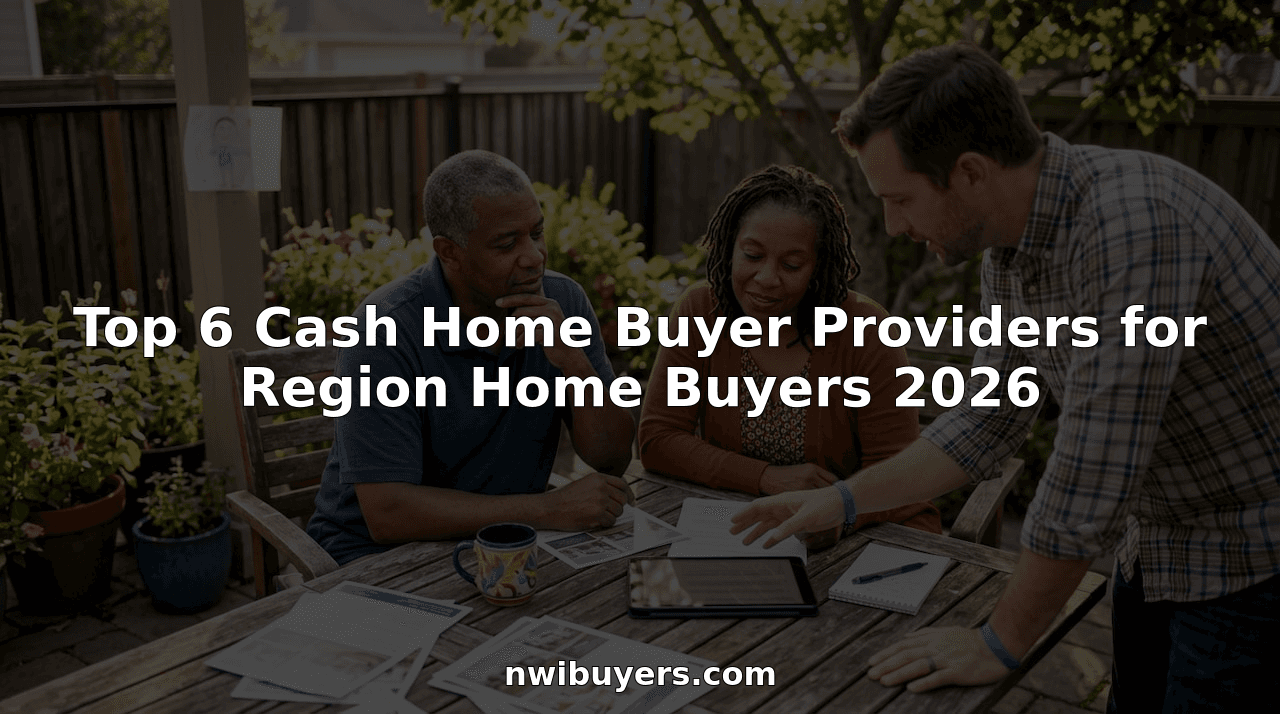 Top 6 Cash Home Buyer Providers for Region Home Buyers 2026